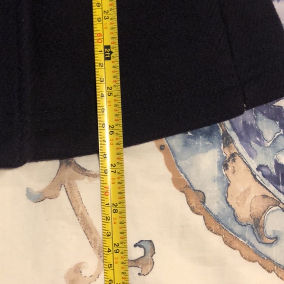 J. Crew Stadium Cloth Coat NAVY - Picture 11 of 11